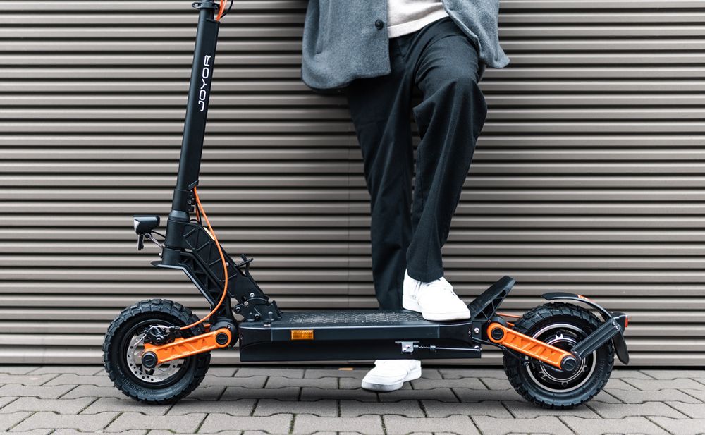 Joyor S5 PRO offroad E-Scooter 500W bis 100km Reichweite Federung Elektroroller