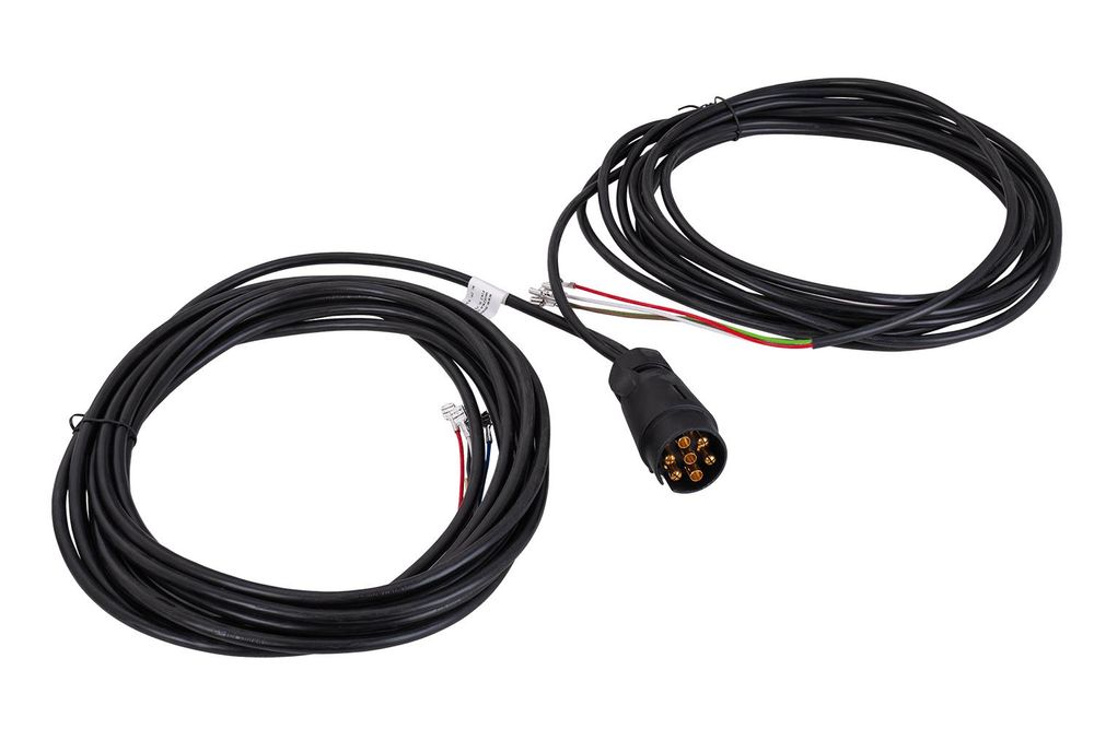 Anschlusskabel 7-polig für Anhänger MANTES ohne Bajonettstecker mit 0.75 mm Kabelquerschnitt