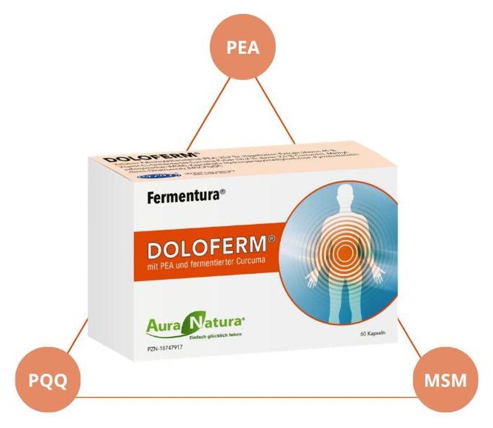 Auranatura Fermentura Doloferm Kapseln 60 St