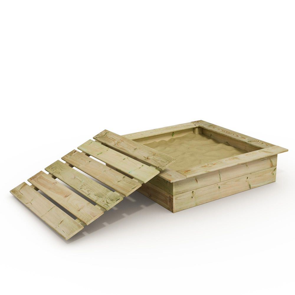 Sandkasten Wickey King Kong mit Sitzrand 120 x 120 cm