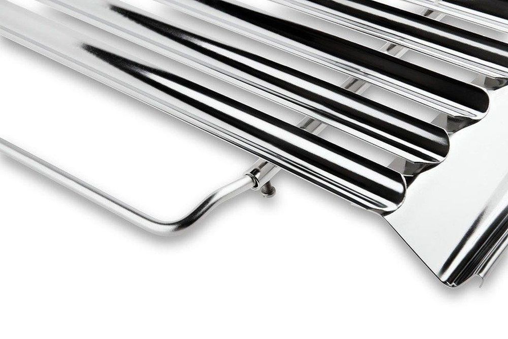 Grigliaregolabile in acciaio inox 50–70 × 42 cm senza manici – ulteriore vista del prodotto
