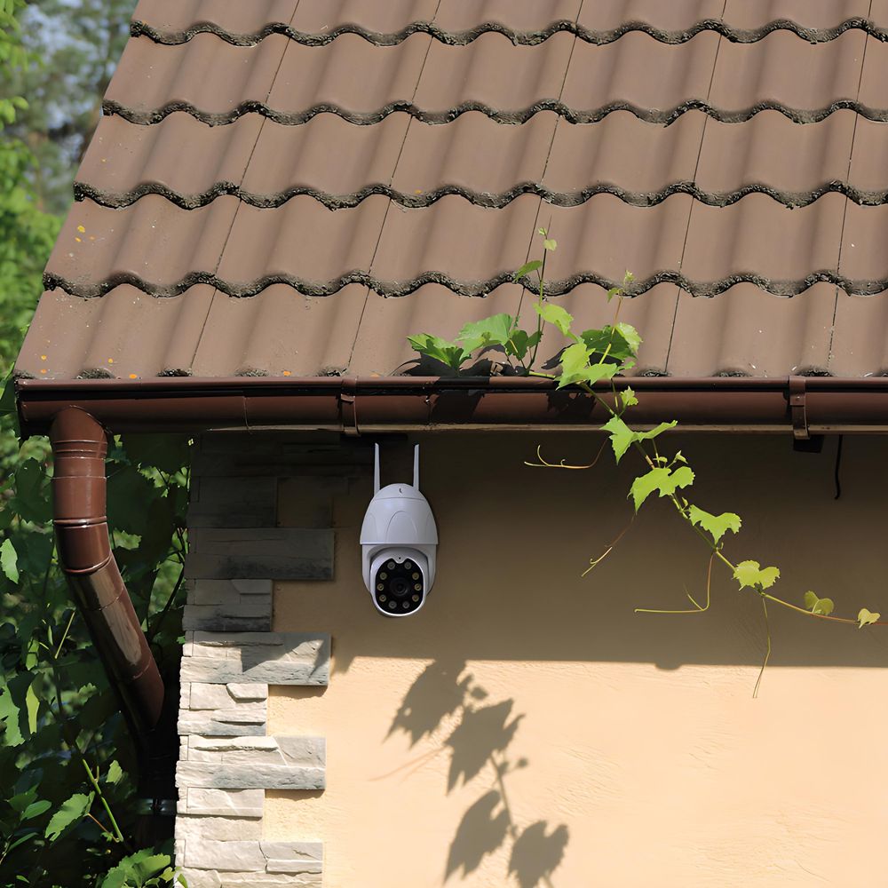 Überwachungskamera Outdoor mit 2,4 WiFi Personen-Fahrzeuger- kennung 360° HD Funk WLAN WiFi IP Netzwerk Camera Outdoor Außen Retoo