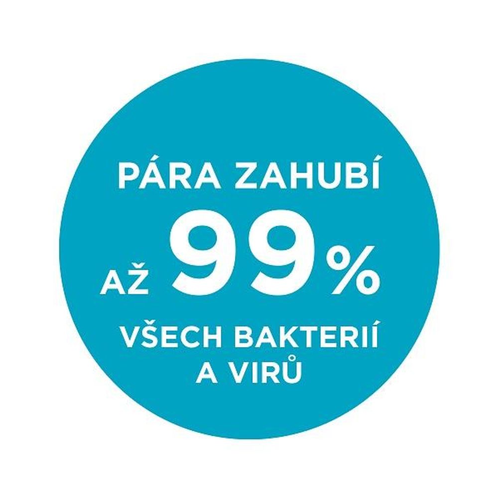 Concept CP2000, Přenosný parní čistič, 0,4 l, Tyrkysová, Bílá, 5 m, 1500 W, 30 s