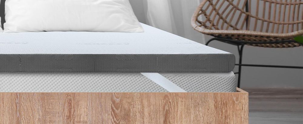 Genius Eazzzy Premium Cube Wendetopper Topper 100x200x9cm H4/H5 Matratzenauflage für Matratze