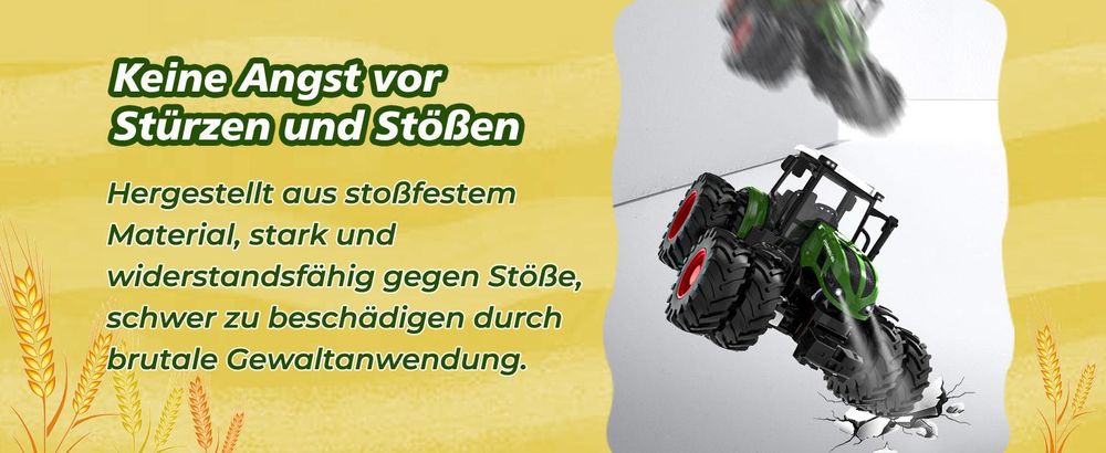 Hoch simulierte traktor spielzeug