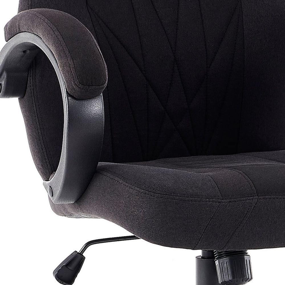 SENSE7 Prism Gaming Stuhl Stoff Schwarz - Ergonomischer Bürostuhl PC Schreibtischstuhl Zockerstuhl Wippfunktion Gamer Stuhl 120kg HDF™-Gewebe
