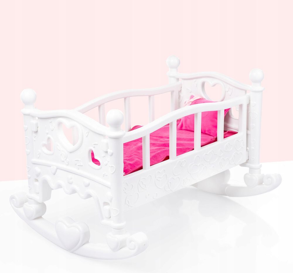 Puppenbett mit Bettwäsche