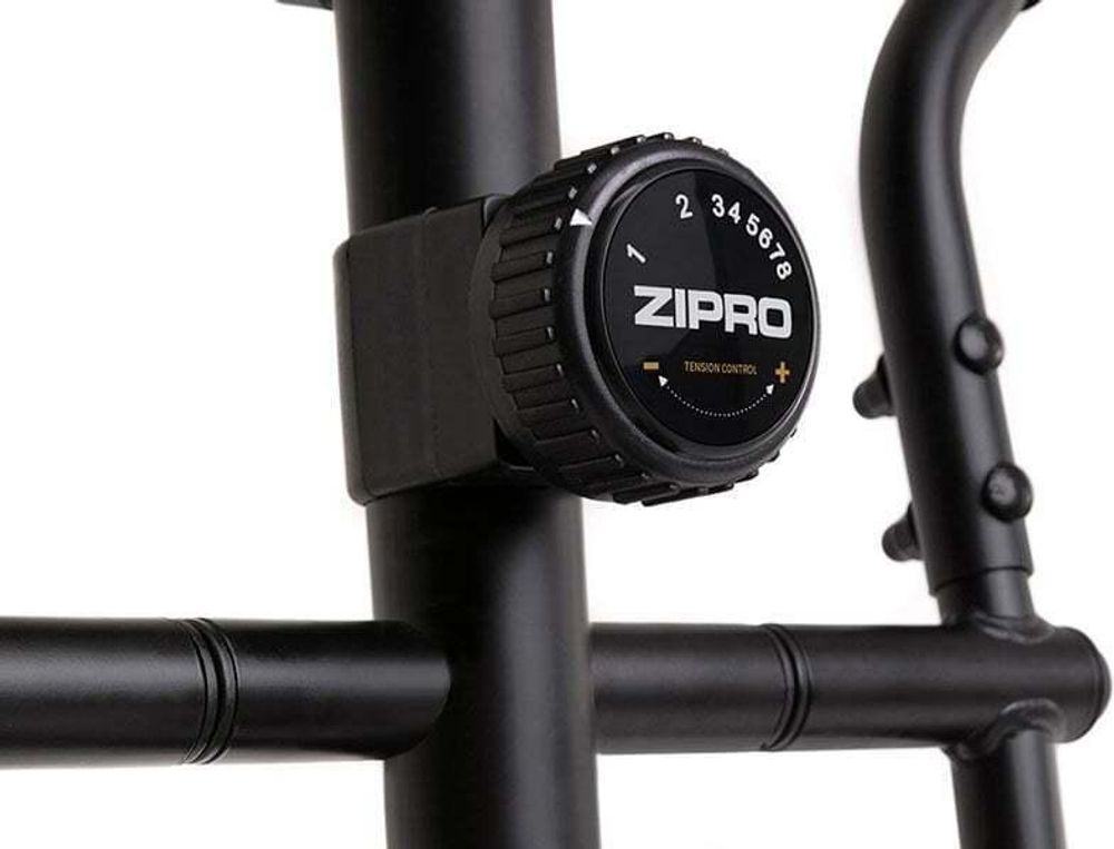 Zipro Crosstrainer Burn Gold – magnetický eliptický trenažér pre domáce použitie Design Edition Tichý domáci trenažér Kompaktný s meraním pulzu a držiakom na tablet