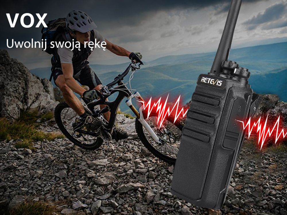 Radiotelefon Retevis RT24, 16-kanałowy ręczny radiotelefon VOX Squelch, ładowalny z zestawem słuchawkowym, stacja ładująca USB, do szkoły, hotelu, na plac budowy