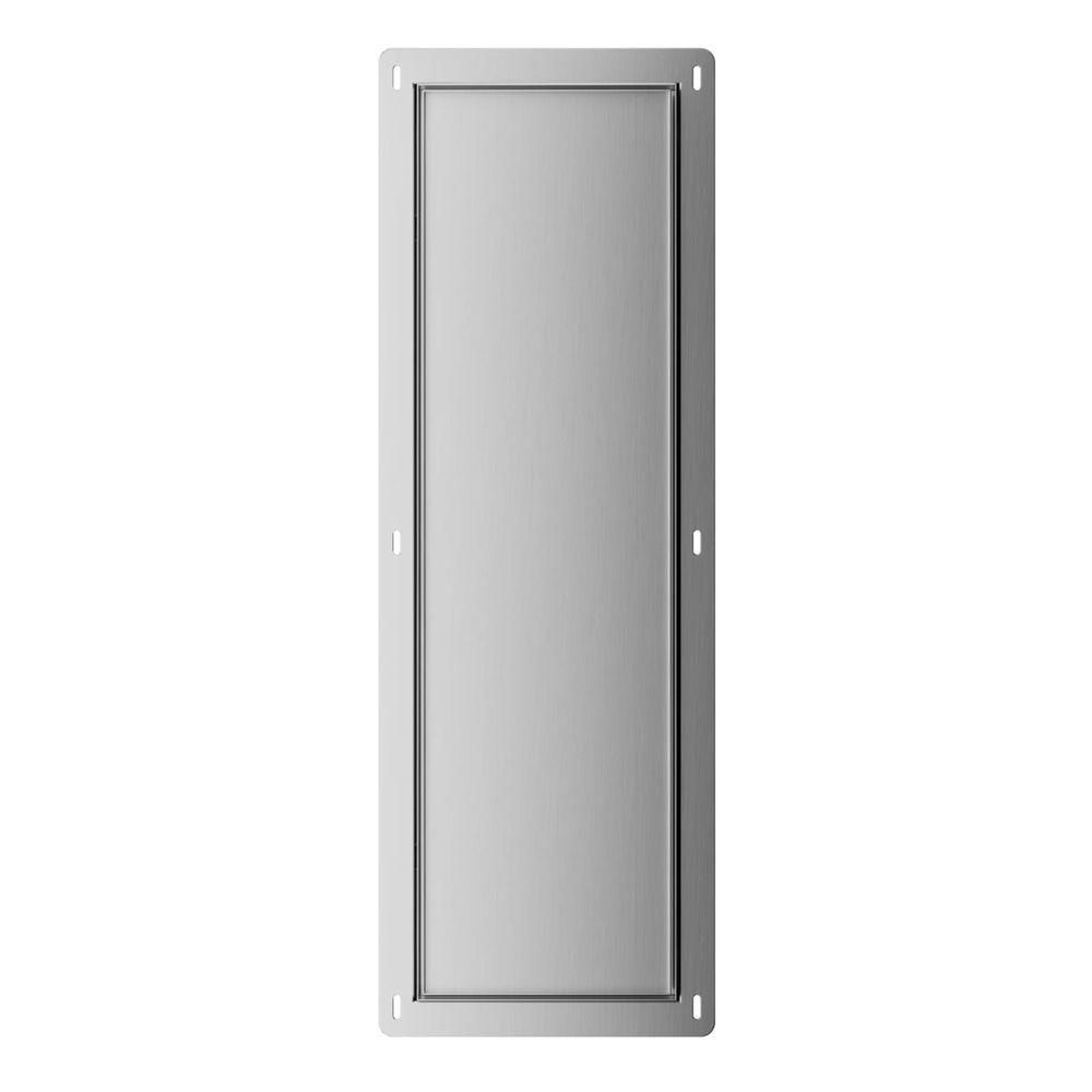 Unterputz-Tür für WC-Bürstenschrank zur Aufnahme einer Fliese (befliesbar)