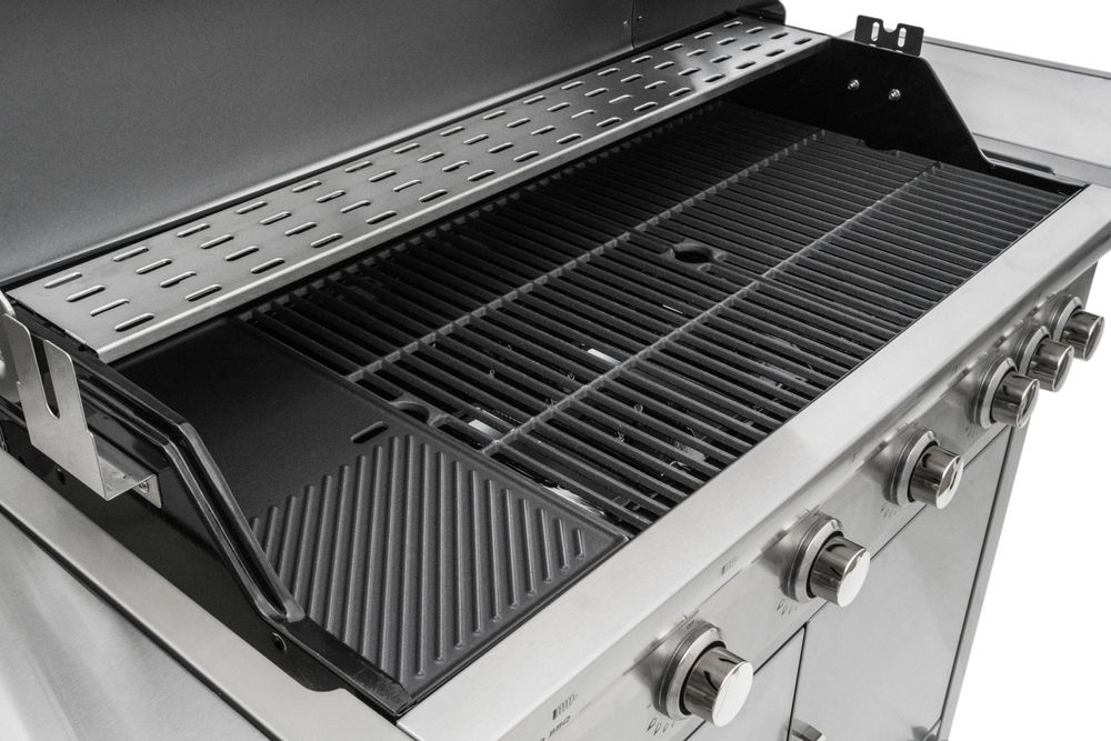 Inovativní systém Flame Tamer u grilu G21 Mexico BBQ