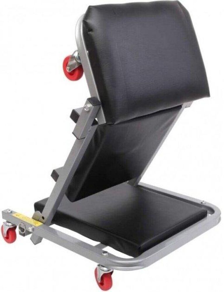 LUXTOM | Montagerollbrett, 150 kg Tragkraft, Rollbrett für Mechaniker, Werkstatt-Liegewagen, klappbare Liege für Kraftfahrzeuge