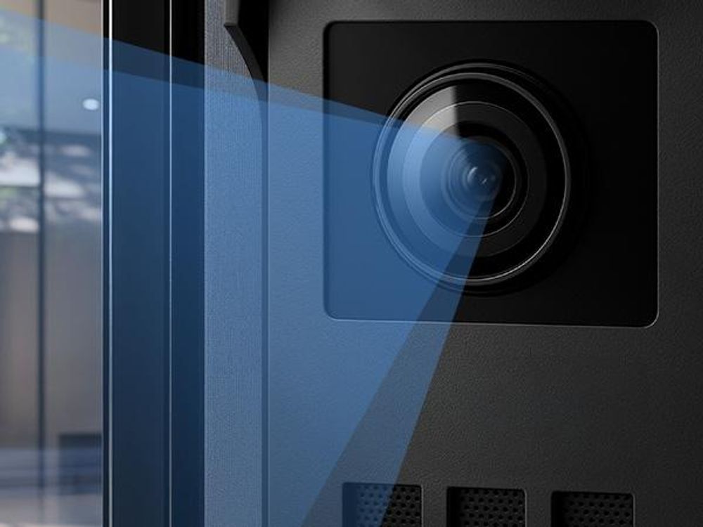 Entri M Video Türsprechanlage, Video Türklingel, 1 Familienhaus mit 2x 7-Zoll HD Monitor, 2-Draht, Aufputz, Smartphone App, Video Full HD Kamera