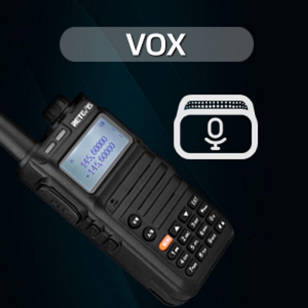 Retevis RA685 Amateurfunkgerät, Dual Band Funkgeräte mit 1800 mAh Batterie, Langstrecken Walkie Talkie für Erwachsene mit 128 Kanälen USB Ladegerät 2X