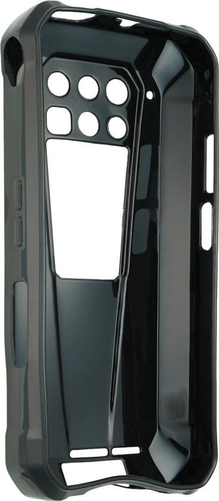 caseroxx Schutz-Hülle TPU-Hülle kompatibel mit Unihertz Tank 3 Pro, Gummi Handy Tasche schwarz  – Detailansicht