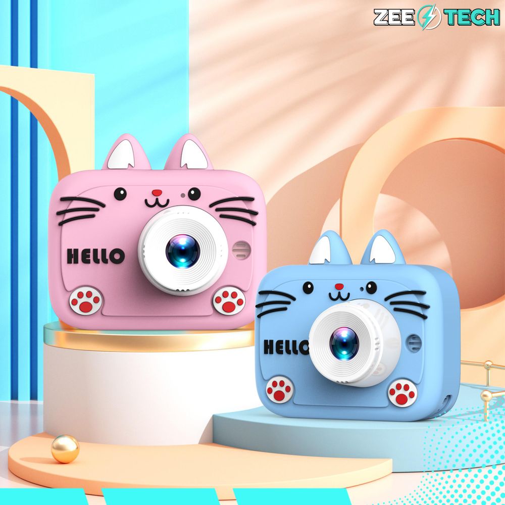 Digitale Fotokamera Für Kinder 40 Mp Kamera Spielzeug Spiele + 32Gb Karte