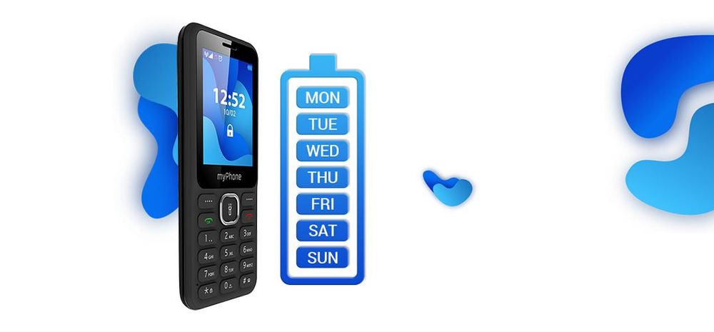 Myphone 6320 2G-Mobiltelefon Mit Tastatur – Einfach, Starker Akku