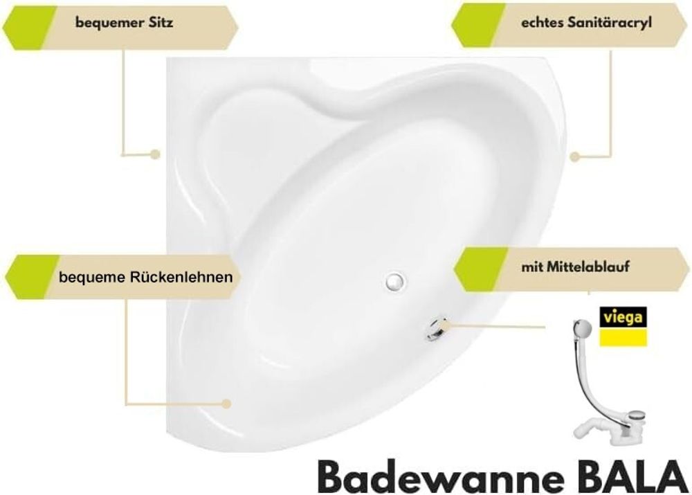 Badewanne Bala