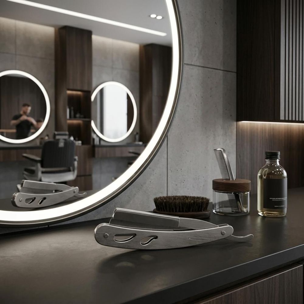 Professioneel barbier scheermes RAZOR barber voor het scheren