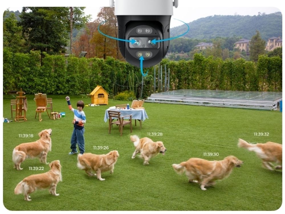 Reolink 4K PTZ Telecamera PoE Esterno A Doppio Obiettivo, 6X Zoom - Foto 2