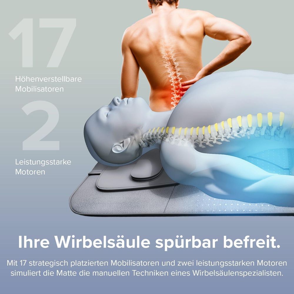 DR-HO’S MotionSolution Matte mit Bewegungen für Rücken, Nacken und Schultern