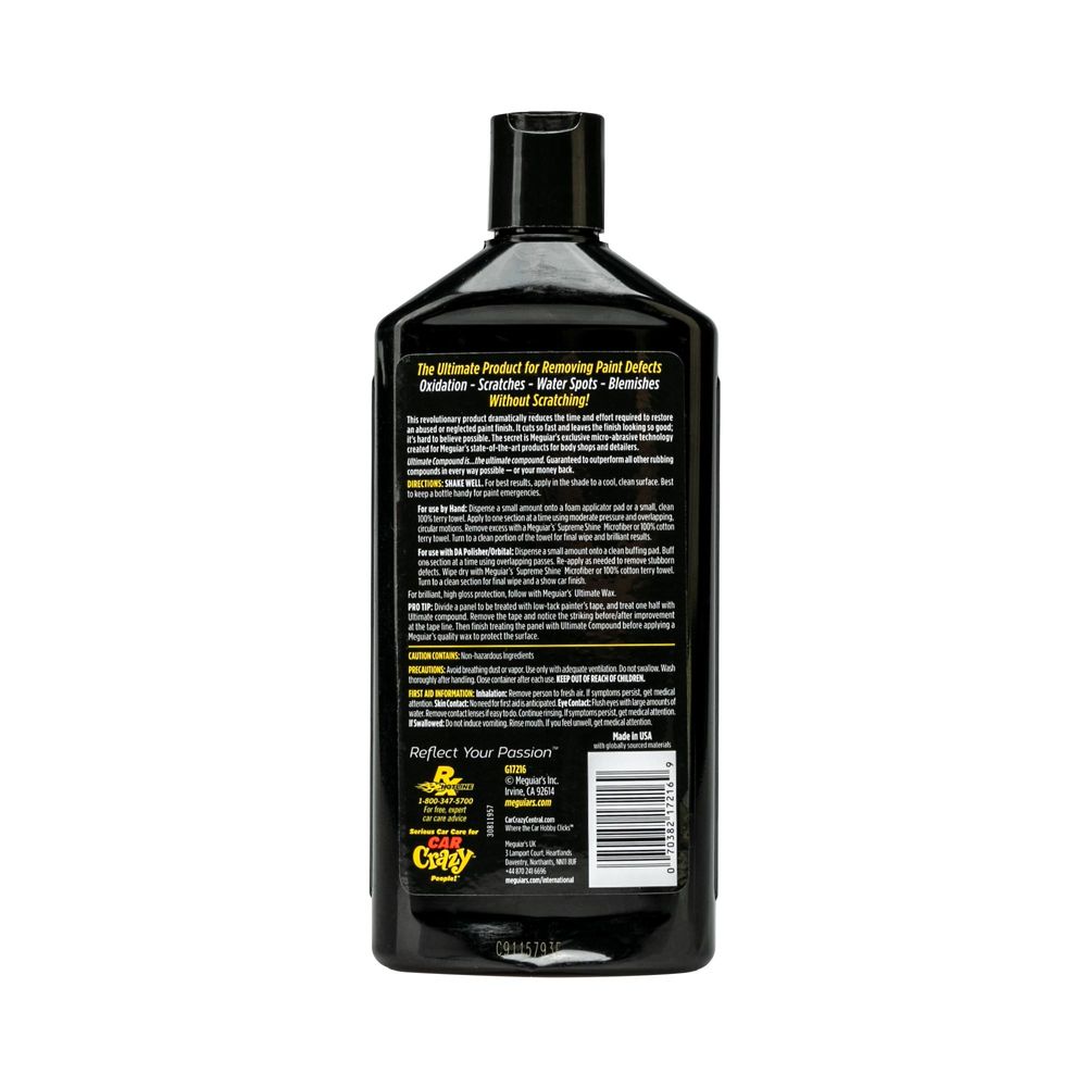 Meguiar’s® Ultimate Compound - 450 ml - Lackreiniger Schleifpaste Politur