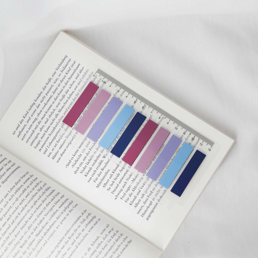 Ordinate-Iris | Sticky Tabs | Book Tabs | Haftnotizen | Annotating Tabs | Klebezettel Klein | Pagemarker | Sticky Notes