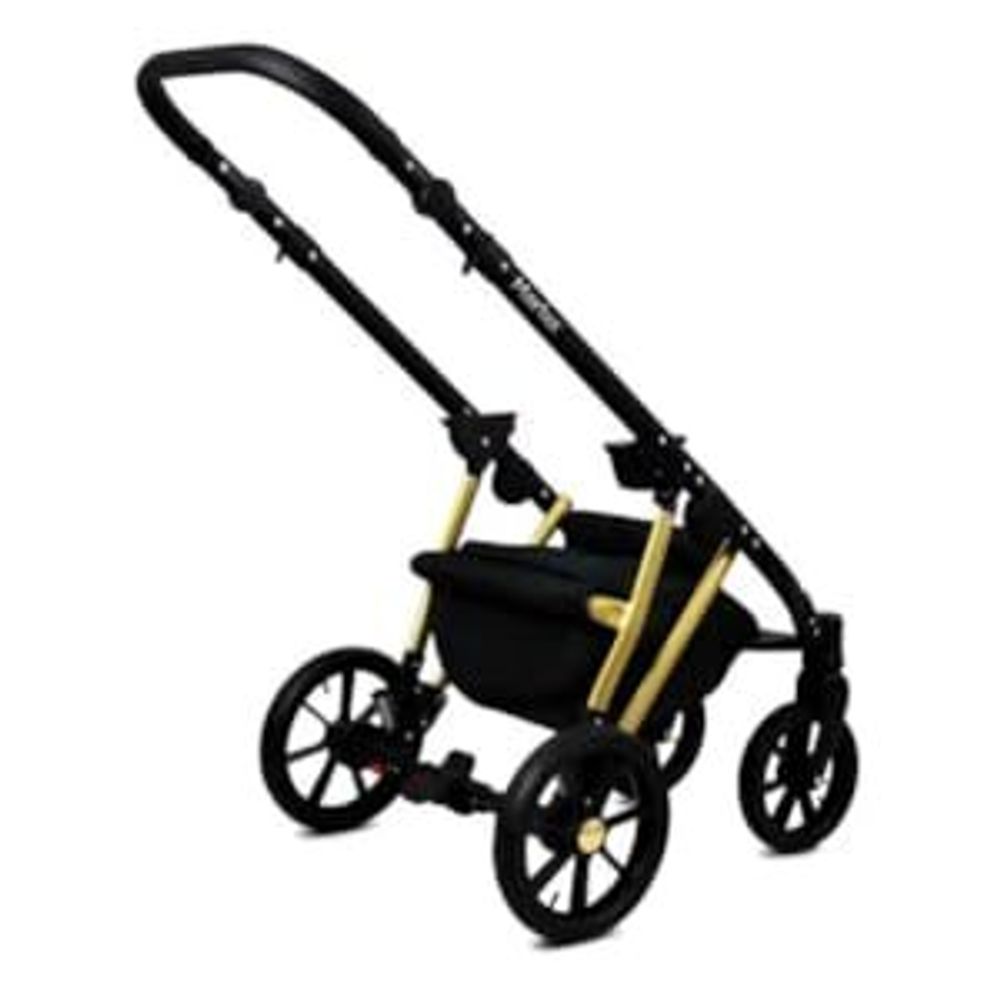 BabyLux® Marlux Magnetic | 2in1 Kinderwagen Set | Small Rosess Of Pink | Kombikinderwagen | Kind