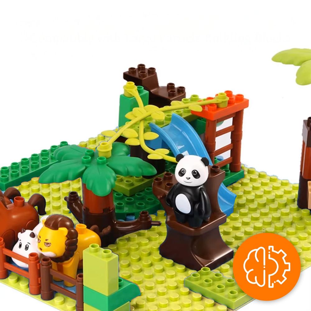 Bauplatte 16x16 große Noppen, Grundplatte kompatibel mit gängigen Bausteinen, 25,5 x 25,5 cm, EVI KIDS, Gelb