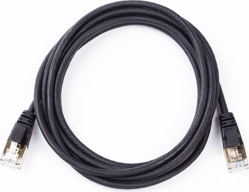 Patchkabel Cat 8 Slim RJ45 Netzwerkkabel Ethernet LAN Kabel flach dünn 0,5m
