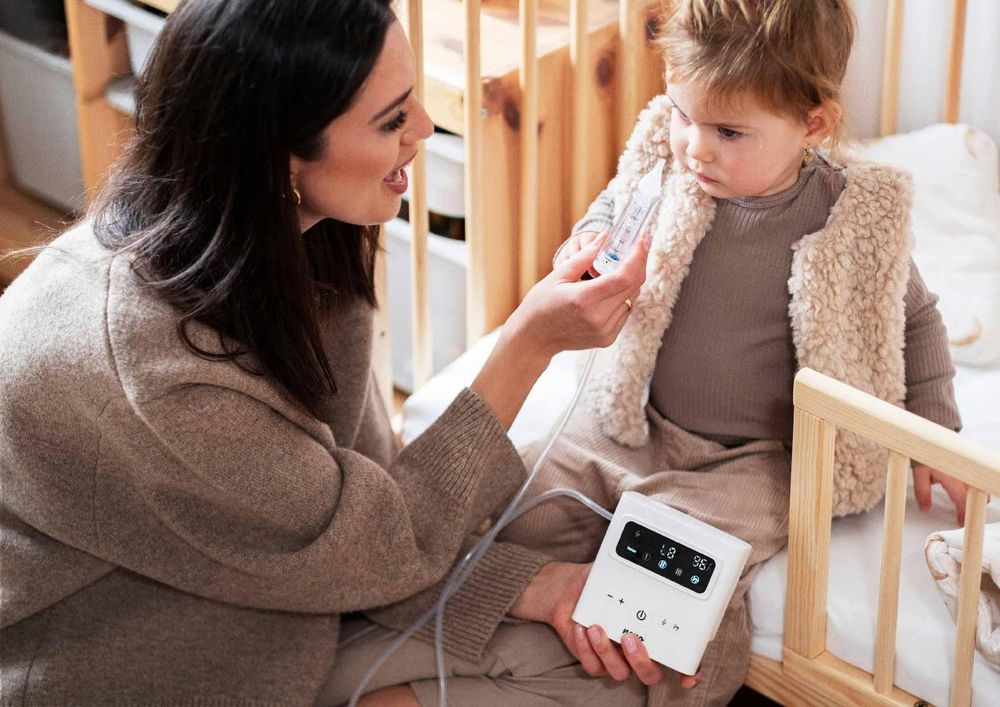 Effektive Nasenreinigung mit Musik, Licht und einfacher Reinigung