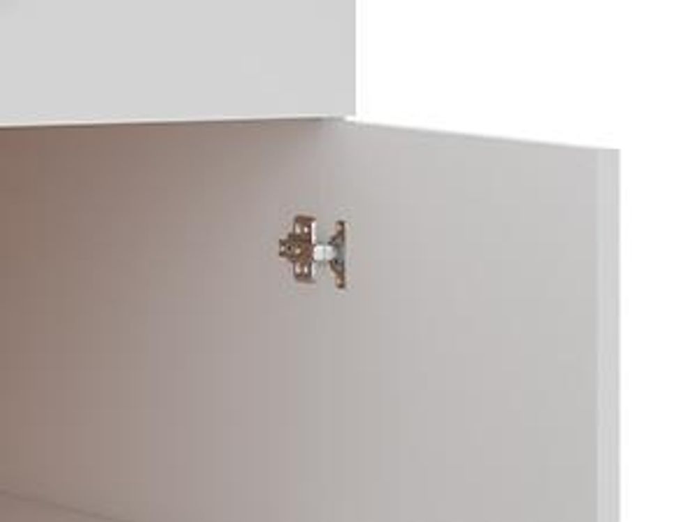 vidaXL Schubunterschrank Lyon Weiß 60x46x81,5 cm Holzwerkstoff