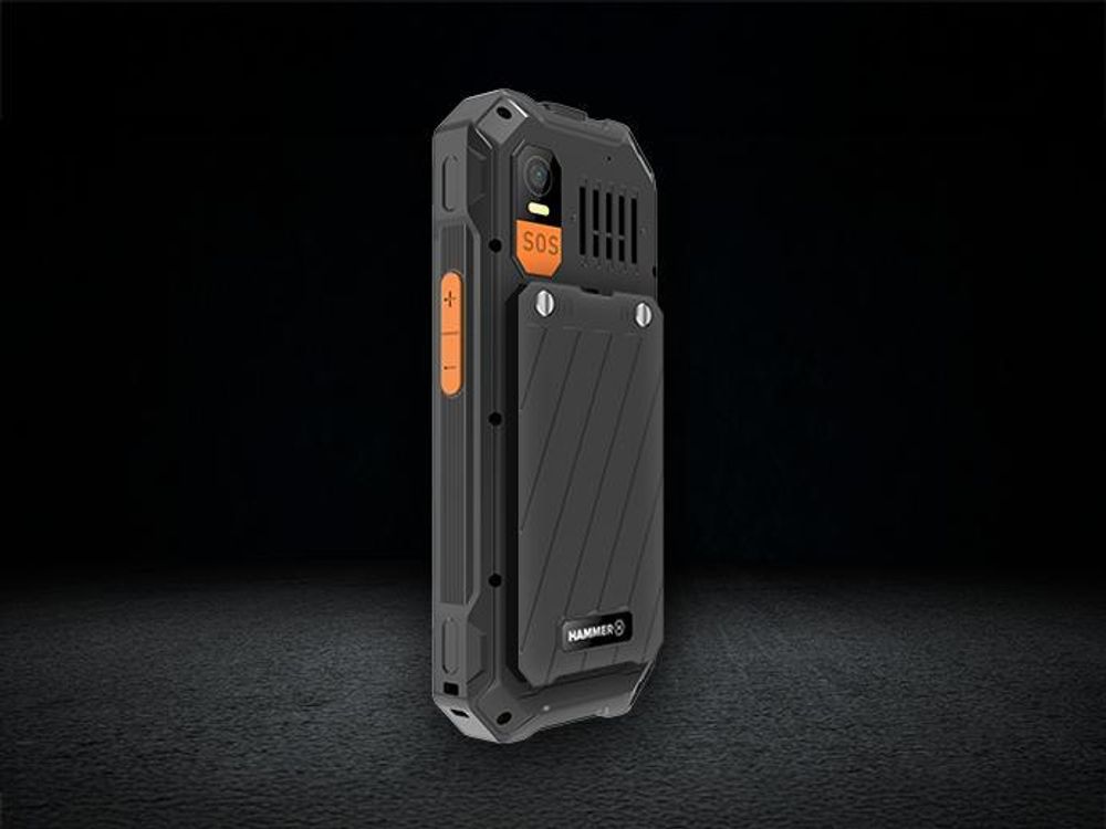 HAMMER 6 LTE Outdoor Tastenhandy Dual SIM Schwarz 48 MB / 128 MB