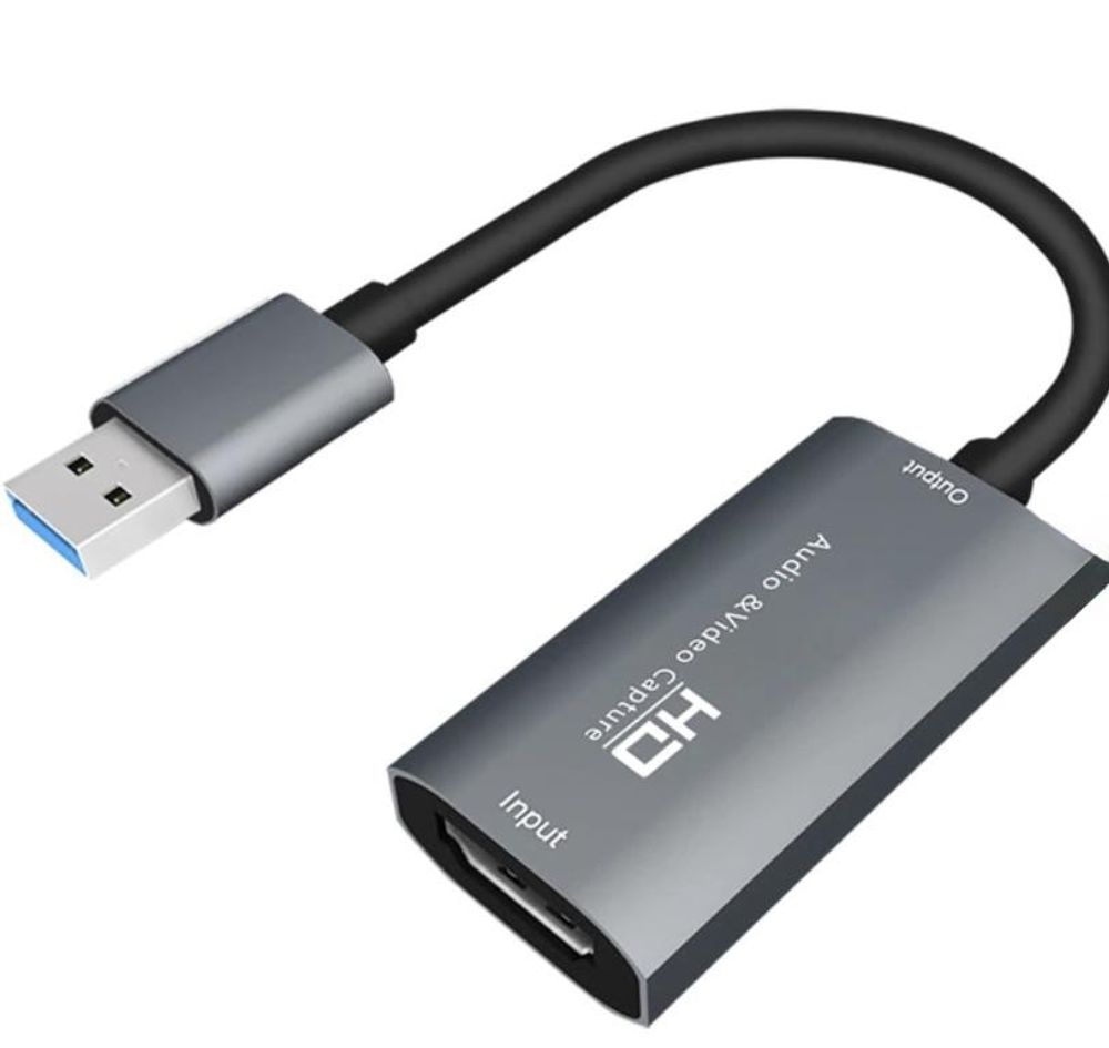 HDMI Audio Capture Card USB-C 1080p Grabber für PS4 Xbox Nintendo Streaming