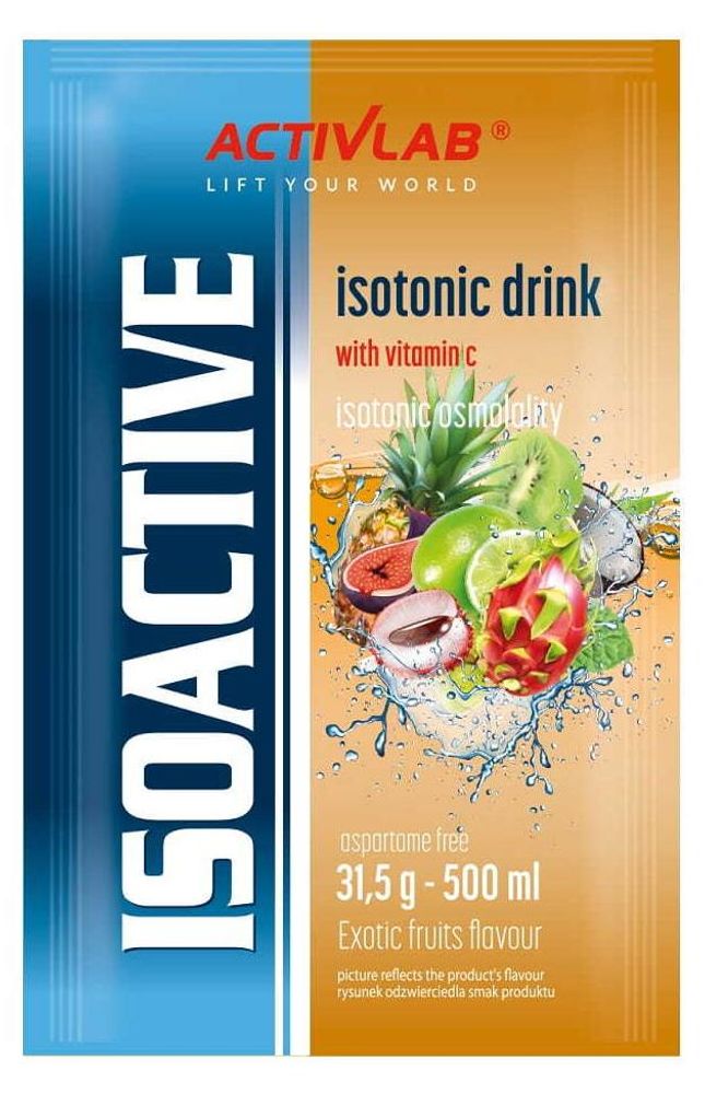 Activlab Isoactive Isotonic mit Vitamin C, Exotische Früchte - 31,5 g