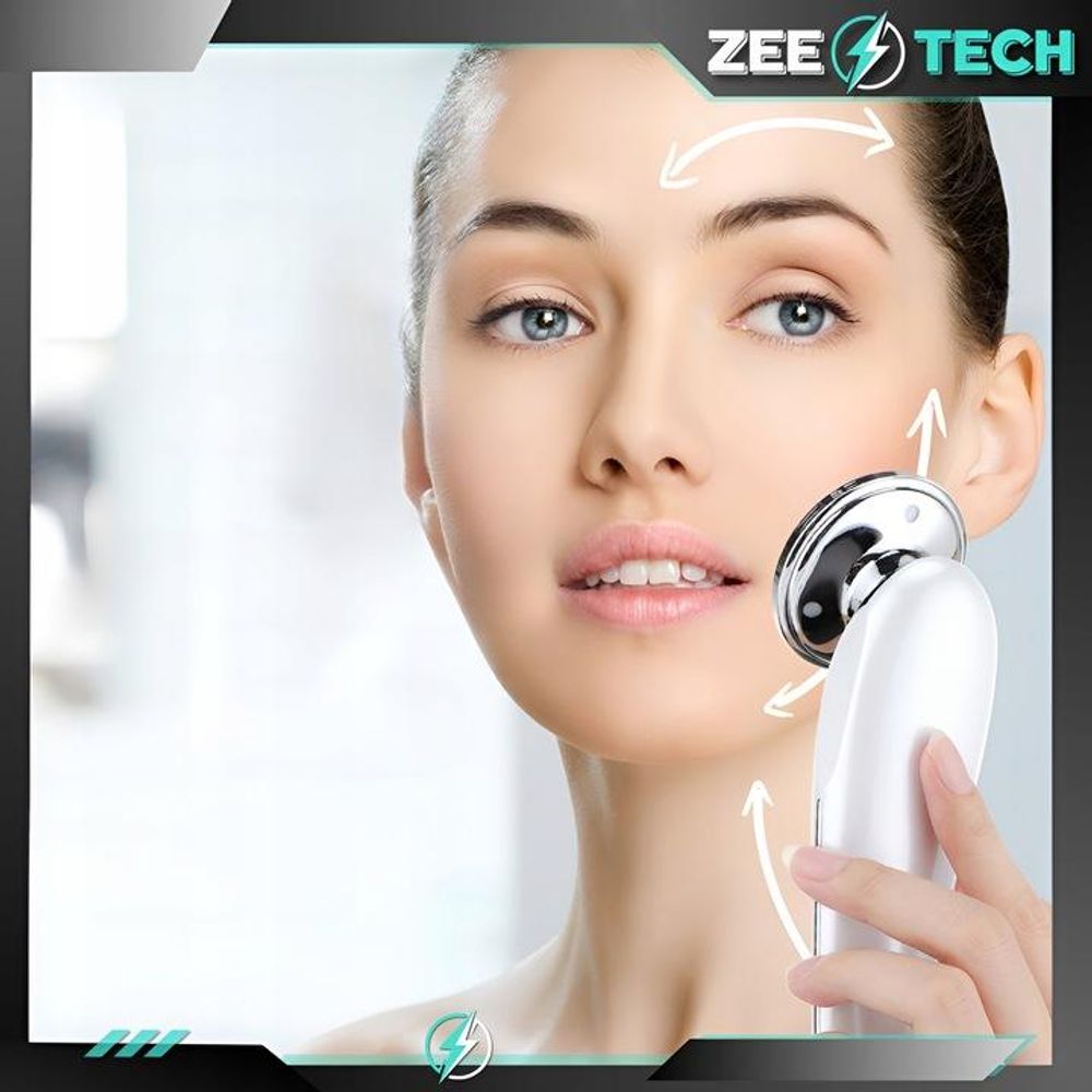 MESOTHERAPIE OHNE NADEL 7-in-1 ELEKTRISCHES GESICHTSMASSAGEGERÄT EMS LIFTING LED
