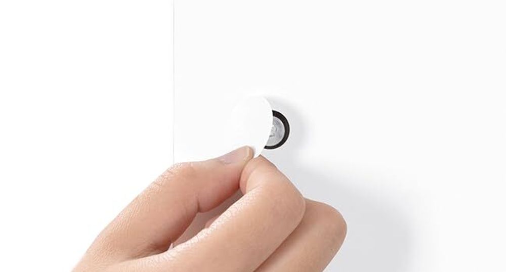WOLTU Schminktisch mit LED-Beleuchtung, Einstellbarer Helligkeit, mit Spiegel, Weiß