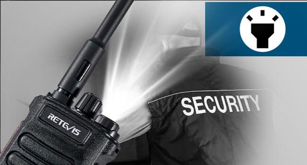 Retevis RT86 Hochleistungs Walkie Talkie, Funkgerät mit großer Reichweite, 2600 mAh, Bildschirm, Robust, Notfallalarm, Hochleistungs, für Industrie