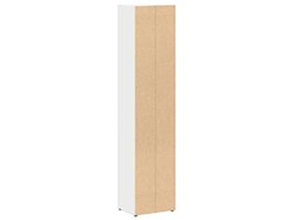 vidaXL Scaffali per CD 2 pezzi Bianco 21x16x93,5 cm Materiale ligneo
