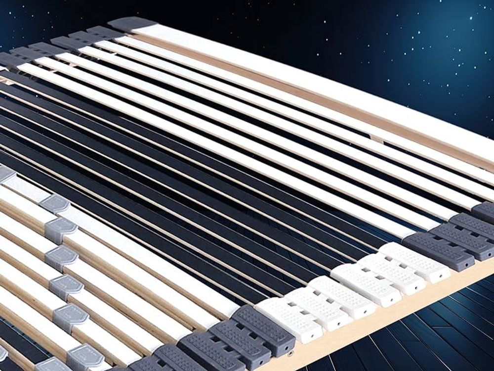Seitenansicht Lattenrost mit flexibler Schulterzone