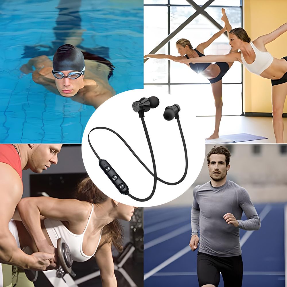 Bluetooth Kopfhörer mit Mikrofon Stereo Sport True Wireless Pro Earbuds Ohrhörer Headset Kabelloses Android iOS Retoo