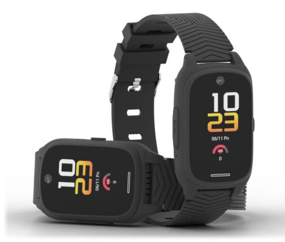 Forever Smartwatch SIVA ST-100 noire avec IP67 étanchéité 400mAh