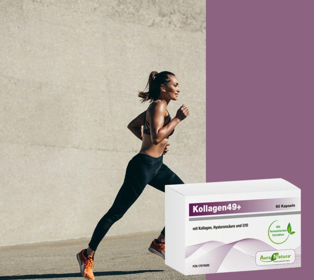 Kollagen49+ Komplex von Aura Natura® - für Haut, Gelenke & Anti-Aging