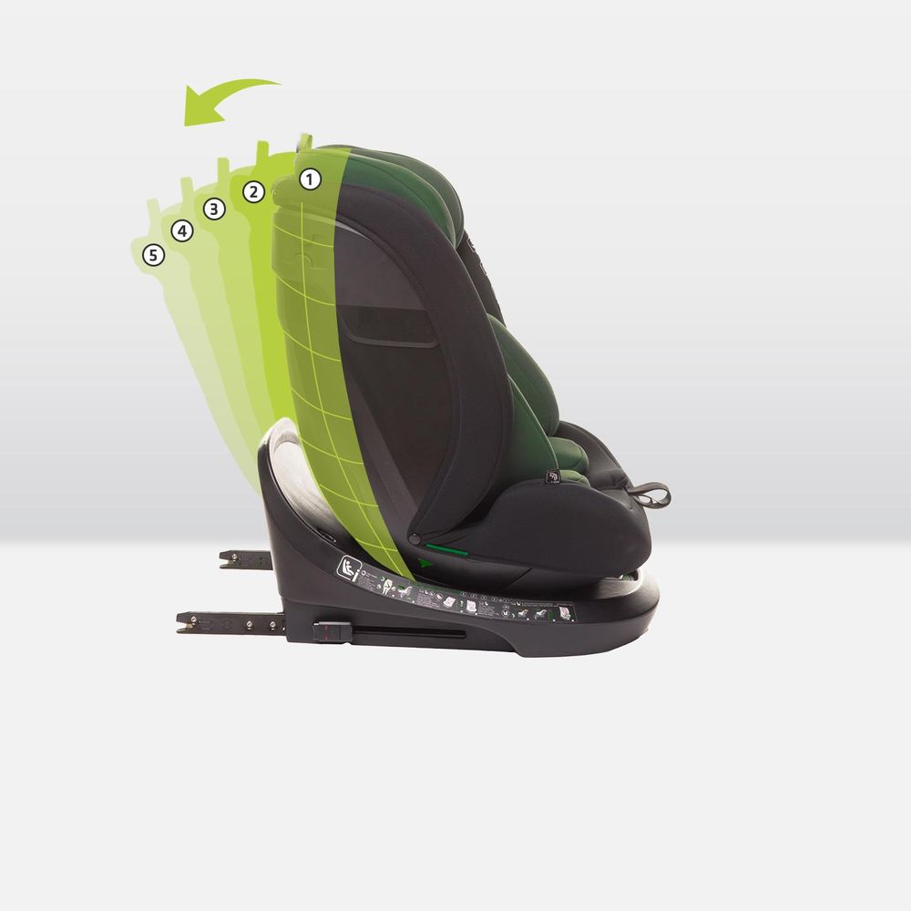 Roto-Fix Prémiová detská sedačka ISOFIX 0-36 kg 0-12 rokov 360° SPS bočná ochrana I-Size RWF do 105 cm