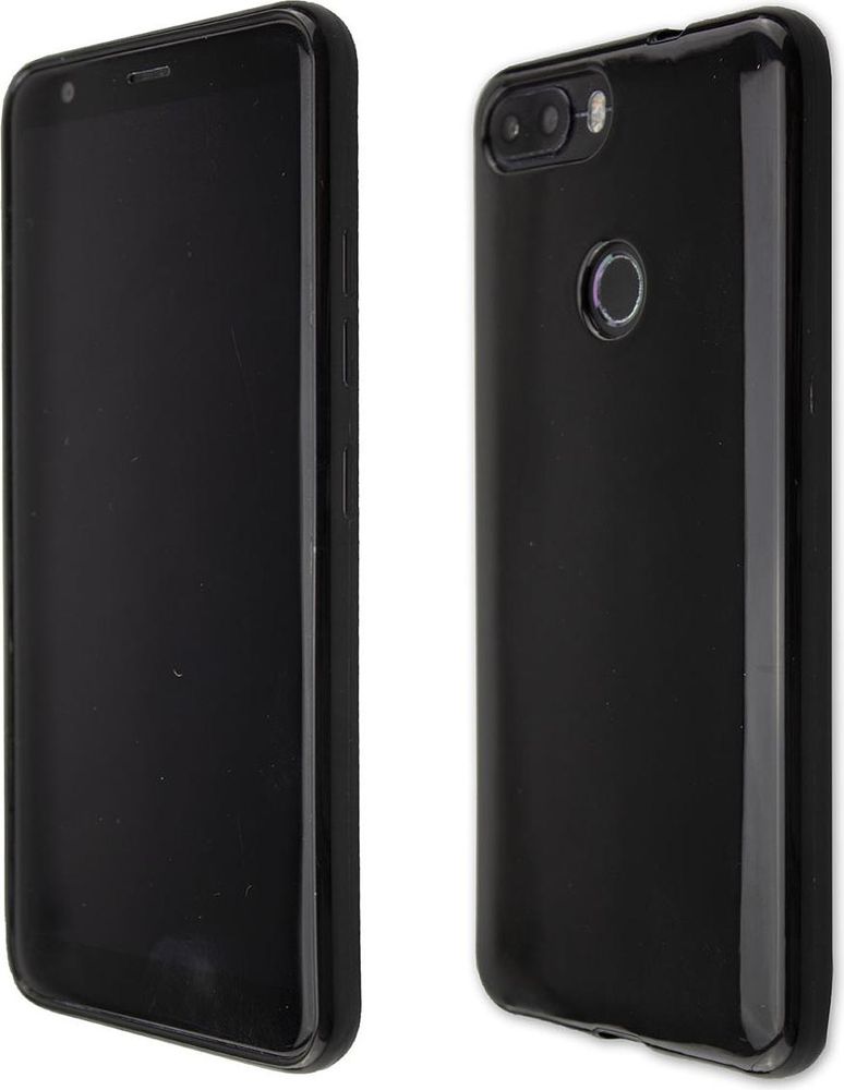 caseroxx Schutz-Hülle TPU-Hülle kompatibel mit Gigaset GS370 / GS370 Plus, Gummi Handy Tasche schwarz