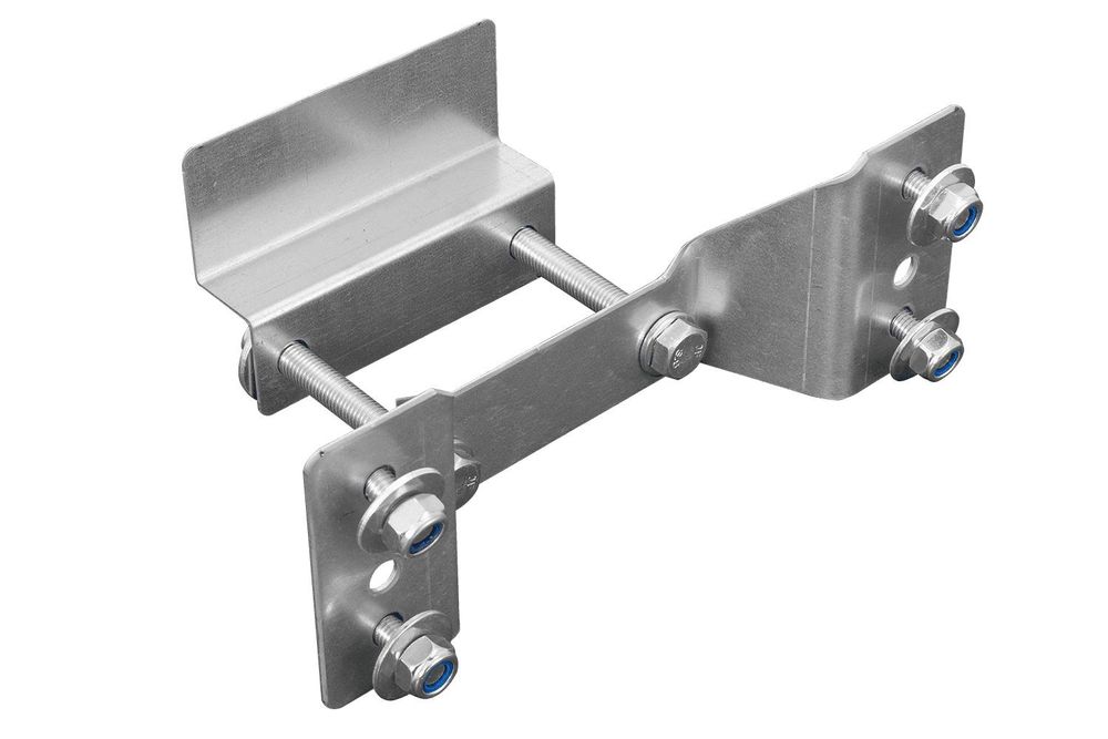 UNITRAILER Ersatzradhalterung für Garden KIPP Anhänger mit Reflektor 270x95mm