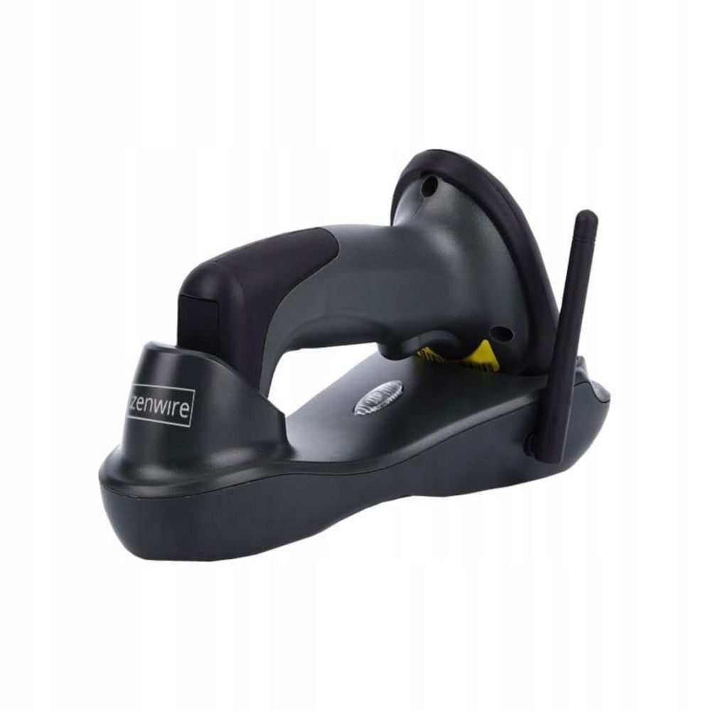 Lettore di codici a barre EAN 1D wireless - USB - con docking station - classe industriale - portata fino a 500 m