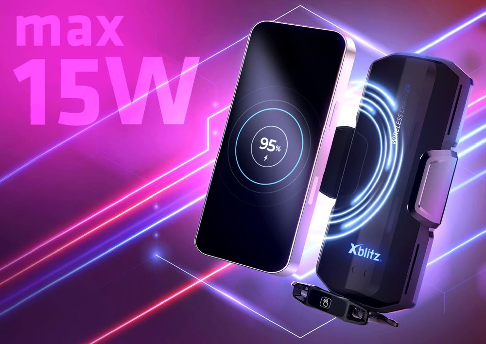 XBLITZ FX2 Exclusive Gerätehalterung mit Ladefunktion