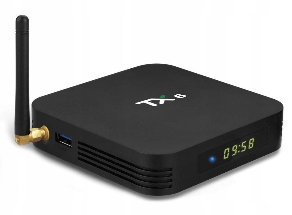 TV Box MediaPlayer 4/32 GB Fernbedienung HD Streaming Smart Media Player 1080P HDR Chromecast Smart TV Box Android WIFI Quad Core Retoo