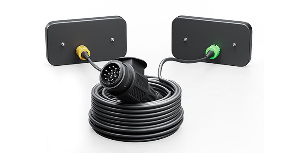 XPOtool 13 Pin Anhänger 5 m Kabel 13-poliges Anhängerkabel für Rückleuchten bei Anhänger und Wohnwagen